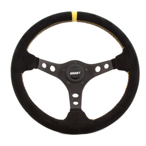 [GRT697] GRANT - Suede Racing Steering Wheel w/Center Marker