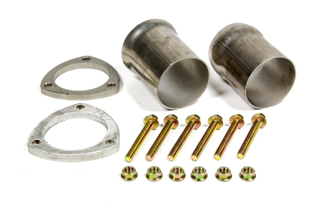 [HED21156] Hedman - 3in Ball & Socket Flange Kit Stainless
