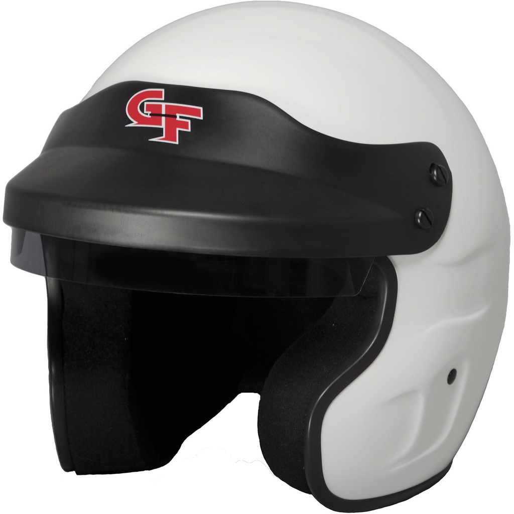 [GFR13002LRGWH] G-Force - Helmet Gf1 Open Large White Sa2020