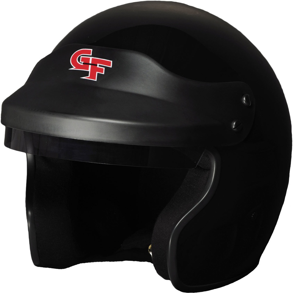 [GFR13002MEDBK] G-Force - Helmet GF1 Open Medium Black SA2020