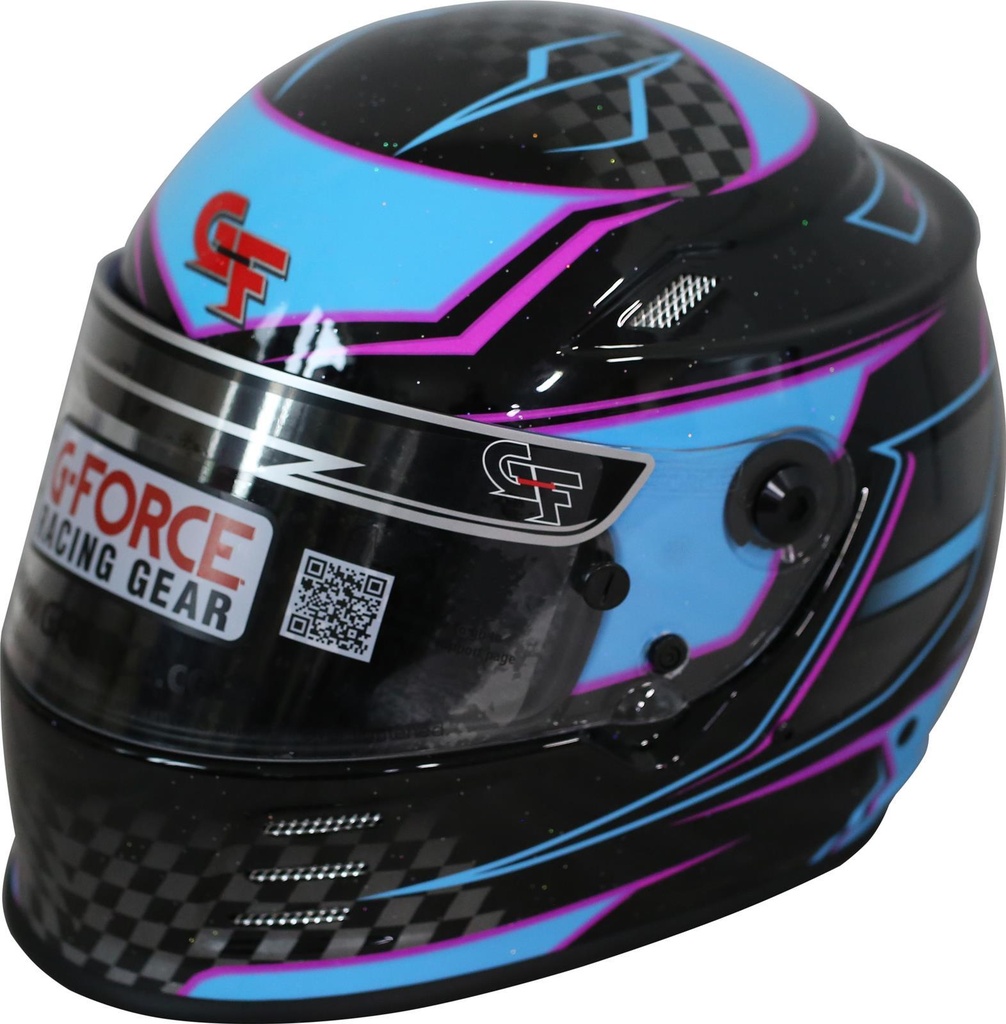 [GFR13005LRGBU] G-Force - Helmet Revo Graphics Lrg Blue Sa2020