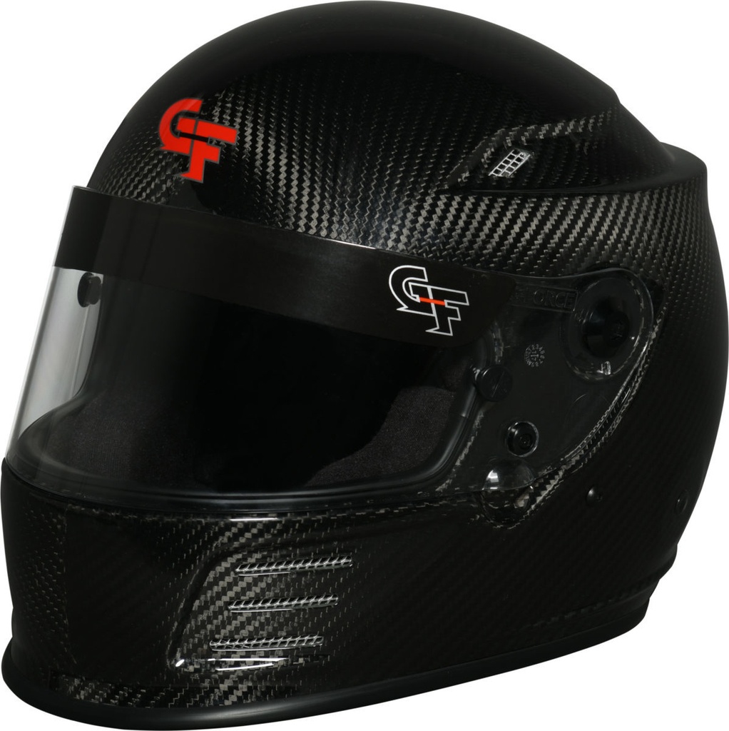 [GFR13006MEDBK] G-Force - Helmet Revo Medium Carbon Sa2020