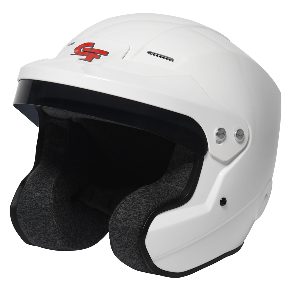 [GFR16002SMLWH] G-Force - Helmet Nova Open Small White Sa2020