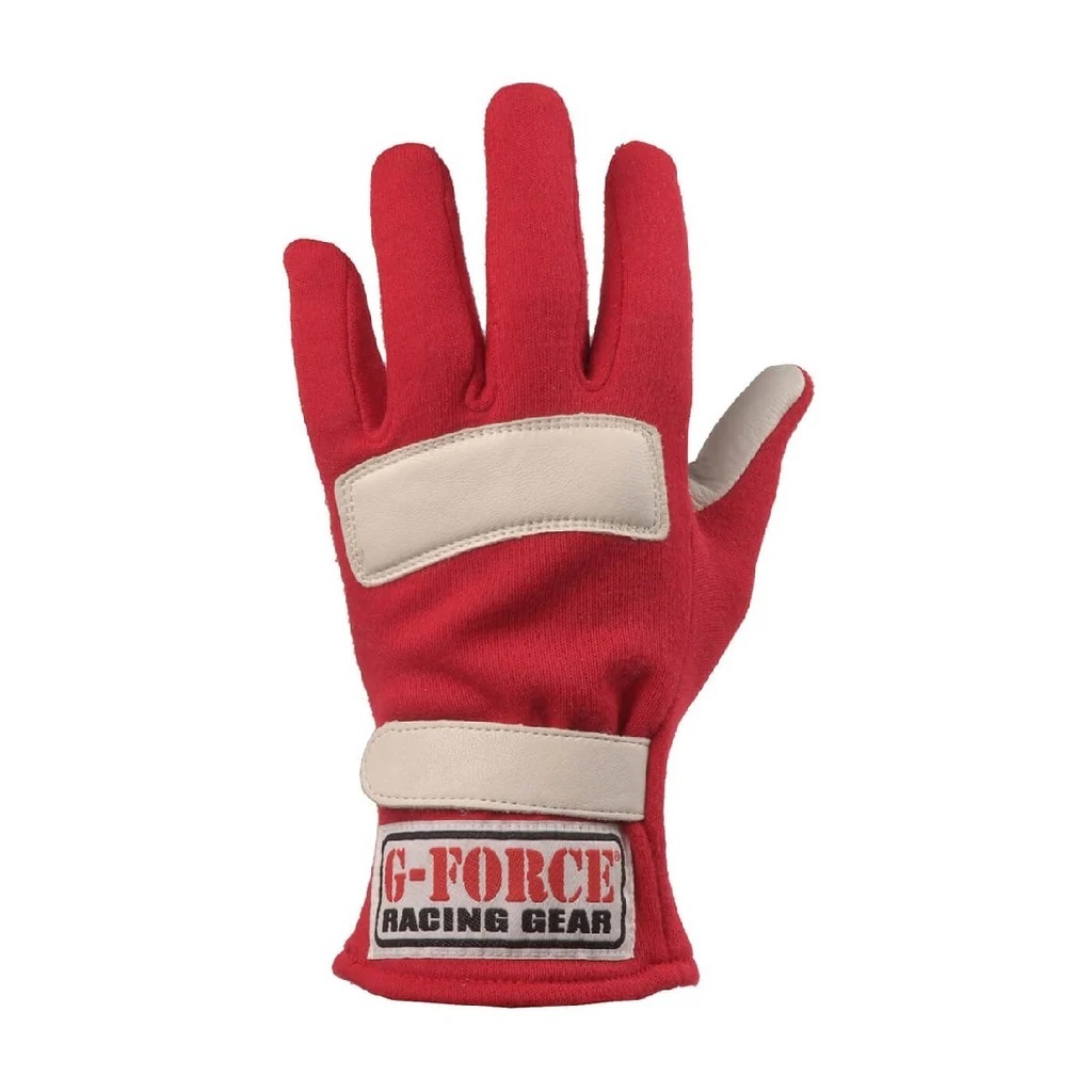 [GFR4101LRGRD] G-Force - G5 Racing Gloves Large Red