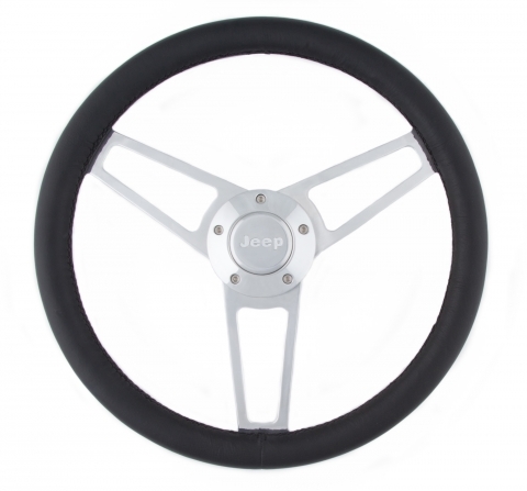 [GRT1904] Grant - Billet Series Leather Steering Wheel Jeep Logo