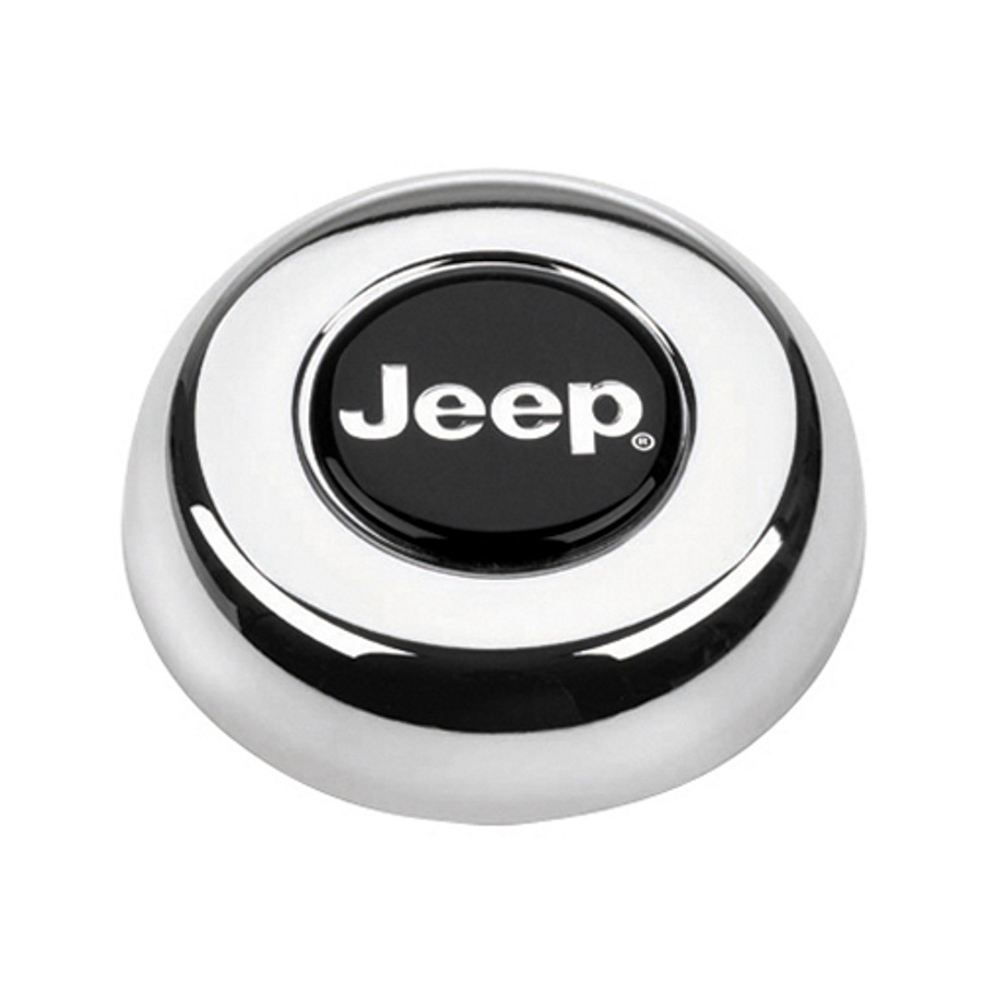 [GRT5695] Grant - Chrome Horn Button-Jeep