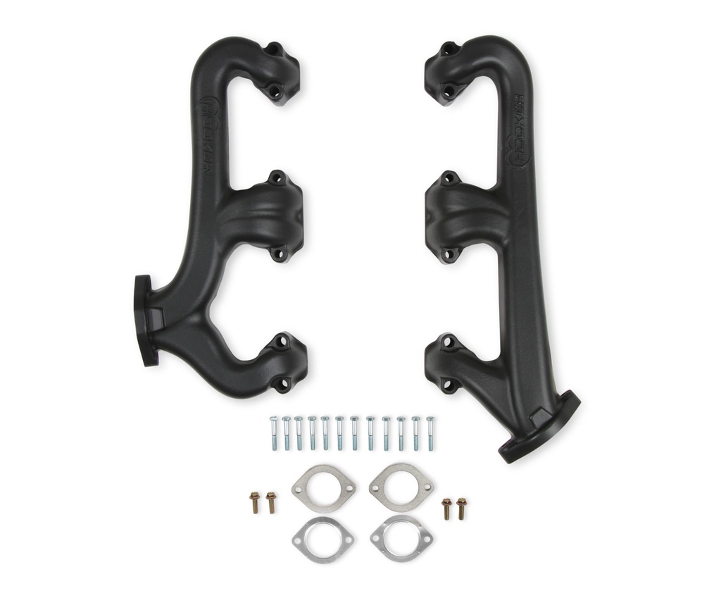[HKR8527-3HKR] Hooker - Exhaust Manifold Set Cast Iron - SBC 2.5 Dia