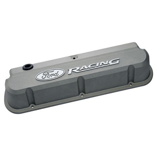 [FRD302-137] Ford - Slant Edge Valve Cover Set w/Ford Racing Logo