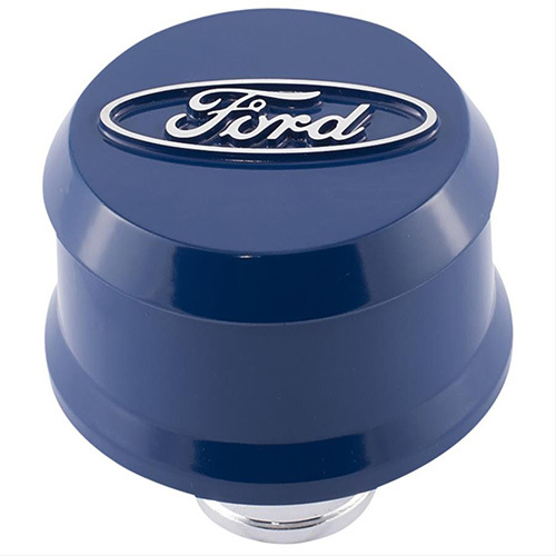 [FRD302-436] Ford - Valve Cover Breather W/ Slant Edge - Alm Blue