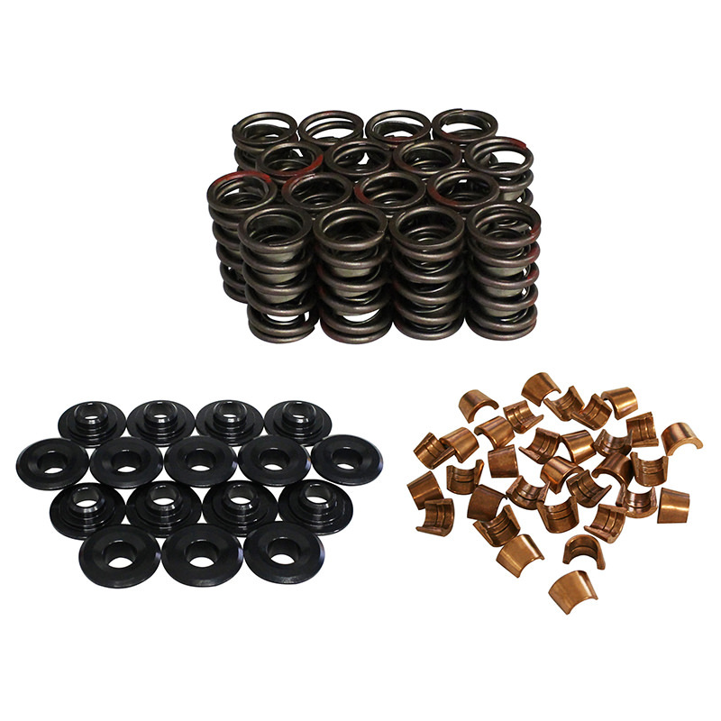 [HRC98636-K32] Howards Racing Components - 1.514 Dual Valve Spring & Retainer Kit W/Damper