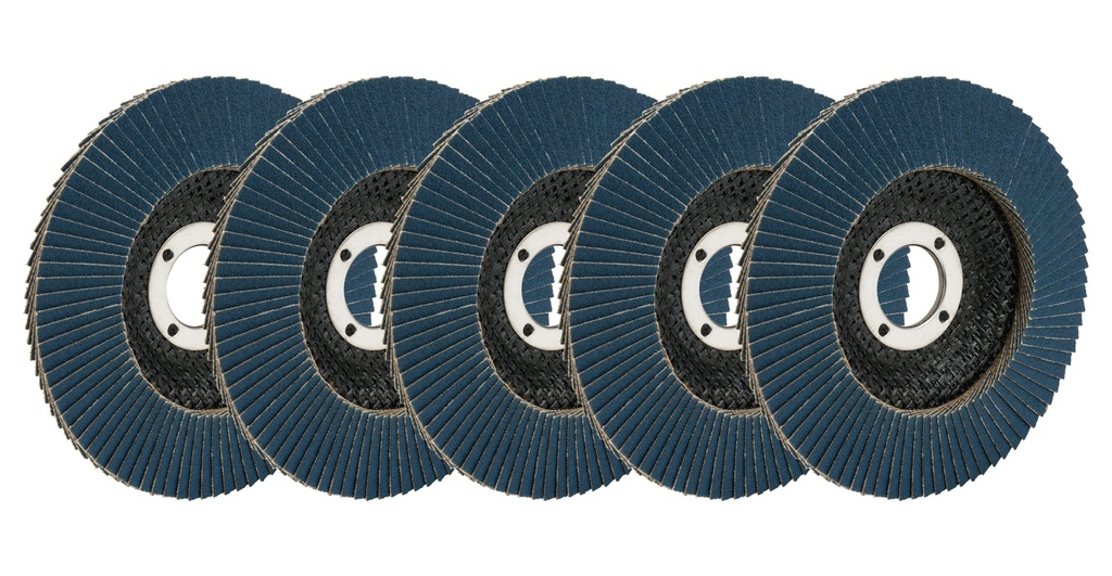 [ALL12122-5] Allstar Performance - Flap Discs 80 Grit 4-1/2in with 7/8in Arbor