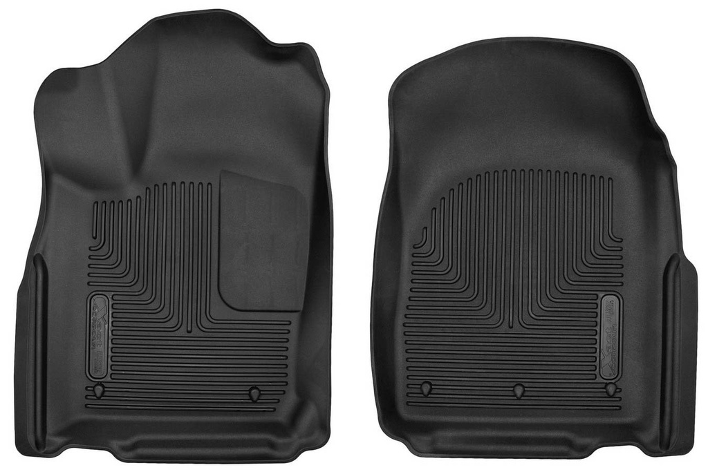 [HSK53561] Husky Liners - Dodge X-Act Contour Flr Liners Front Black