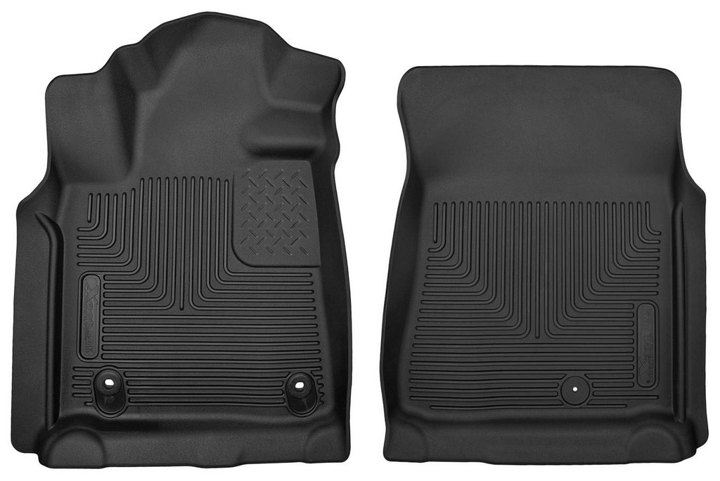 [HSK53711] Husky Liners - Toyota X-Act Contour Floor Liners Front Black