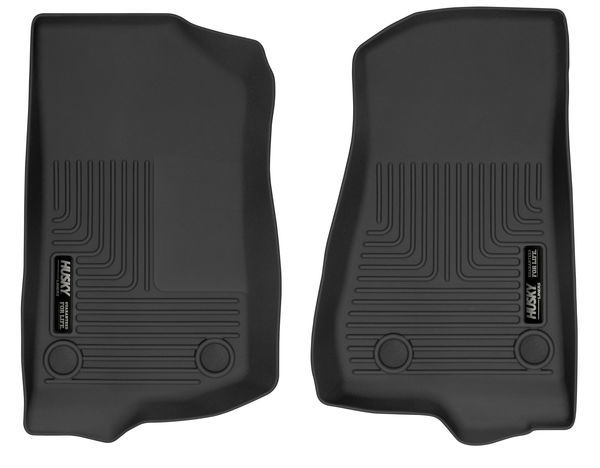 [HSK54531] Husky Liners - 18- Jeep Jl 2/4 Door Front Floor Liner Black