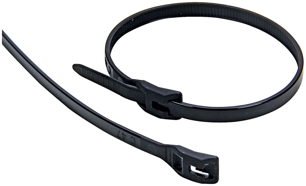 [ALL14395] Allstar Performance - Wire Ties Black 8.00 Flush Fit 100pk
