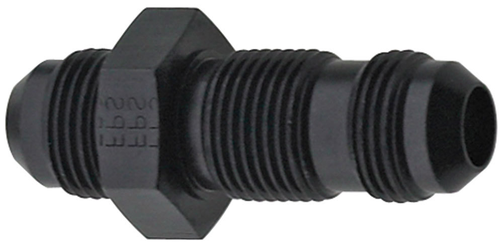 [FRG483212-BL] Fragola - Str Bulkhead Fitting #12 Black