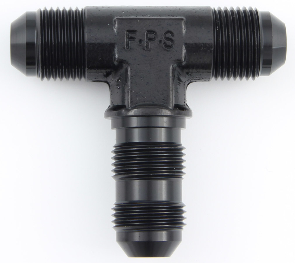 [FRG483410-BL] Fragola - #10 Bulkhead Tee Fitting Black