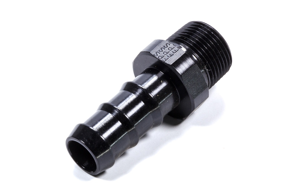 [FRG484012-BL] Fragola - 3/4 Hose Barb X 3/4 Mpt Fitting Black