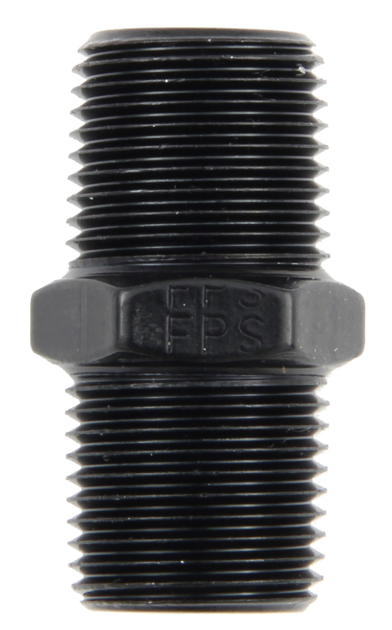 [FRG491103-BL] Fragola - 3/8 Mpt Pipe Nipple Black