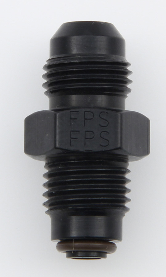 [FRG491962-BL] Fragola - Male Adapter Fitting #6 X 14Mm X 1.5 Fi Black