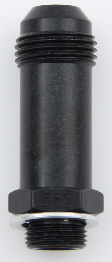 [FRG491966-BL] Fragola - Adapter Fitting #8 X 9/16-24 Holley Blk