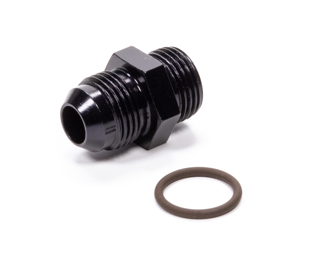 [FRG495103-BL] Fragola - #8 X 3/4-16 (#8) Radius O-Ring Fitting Black