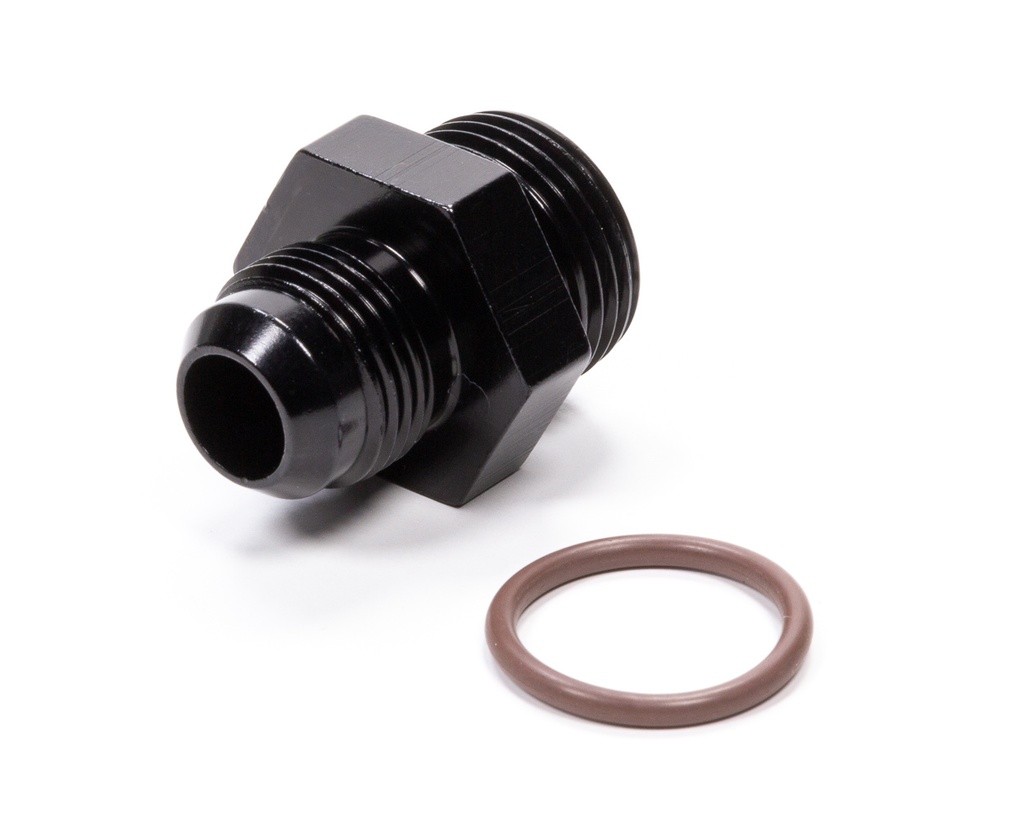 [FRG495107-BL] Fragola - #10 X 1-1/16-12 (#12) Radius O-Ring Fitting Bk