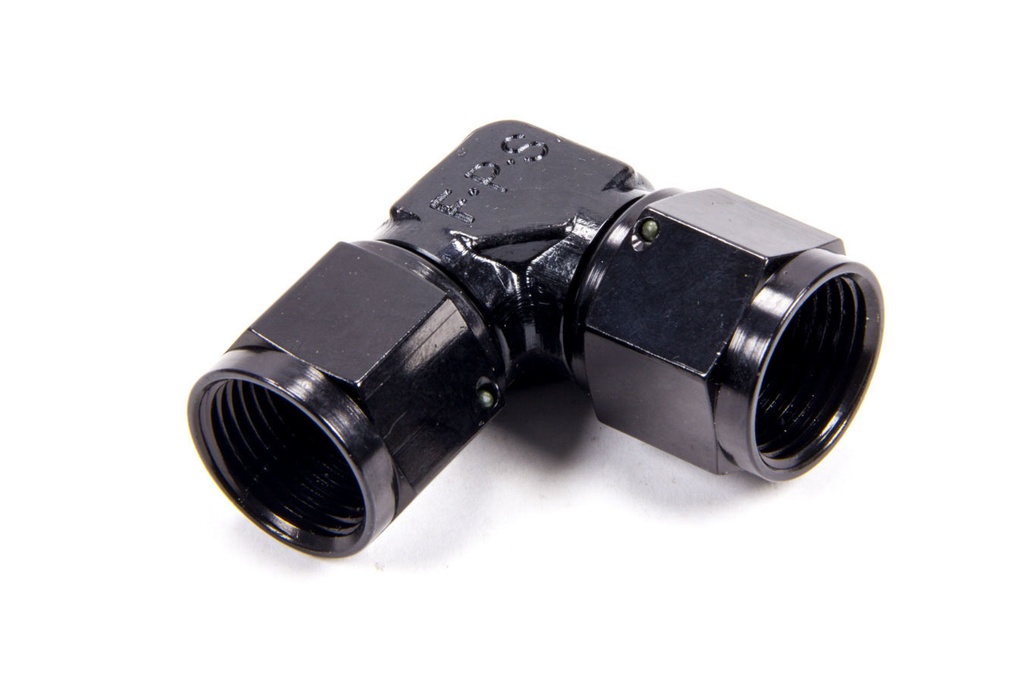 [FRG496310-BL] Fragola - #10 Female 90 Degree Coupler Fitting Black