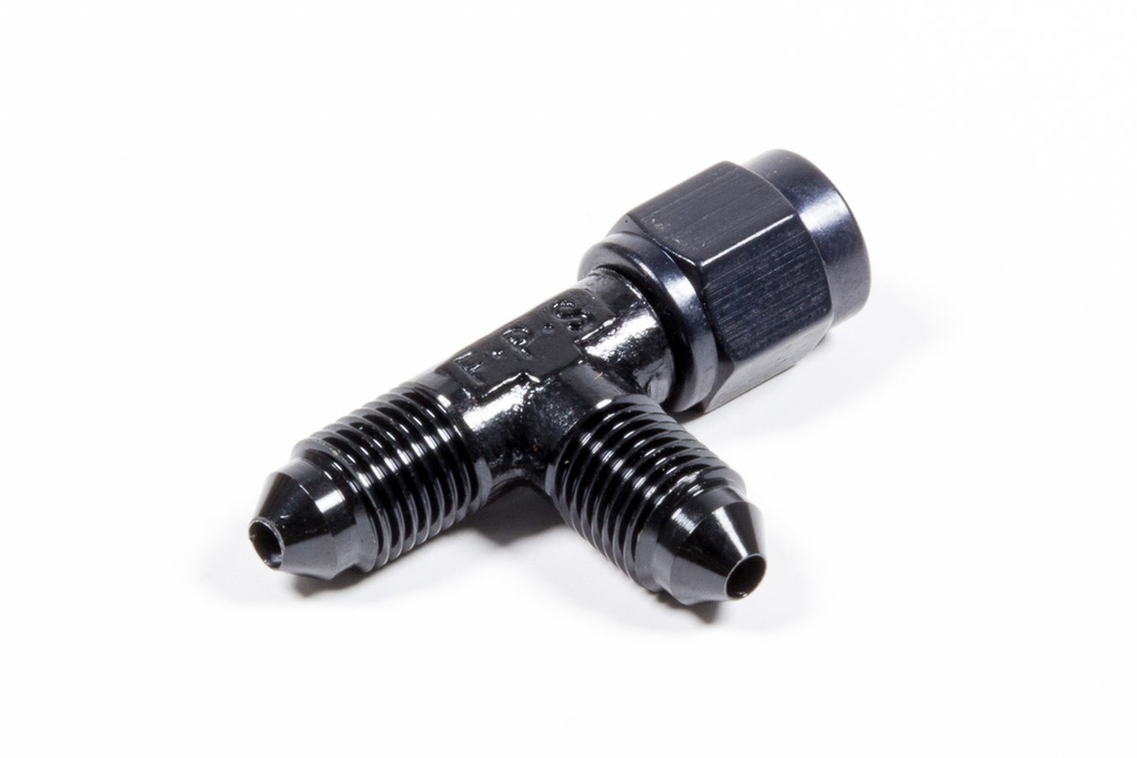 [FRG498301-BL] Fragola - #3 Female T-Swivel On Run Fitting Black