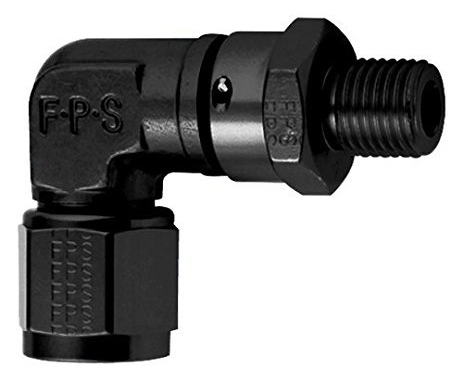 [FRG499006-BL] Fragola - 6an Female To 6an Orb Male 90-Deg Swivel