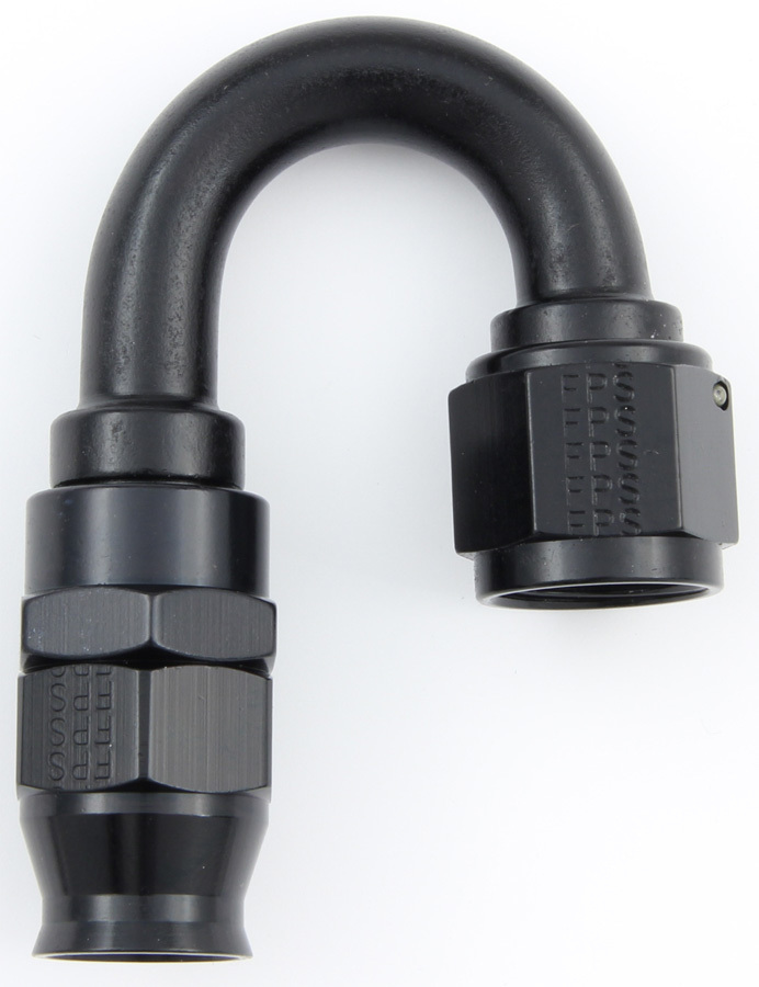 [FRG681808-BL] Fragola - Hose Fitting #8 180 Deg Ptfe Black