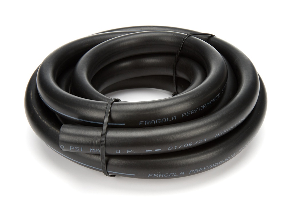 [FRG831512] Fragola - #12 Push-Lite Hose 15ft Hi-Temp - Black