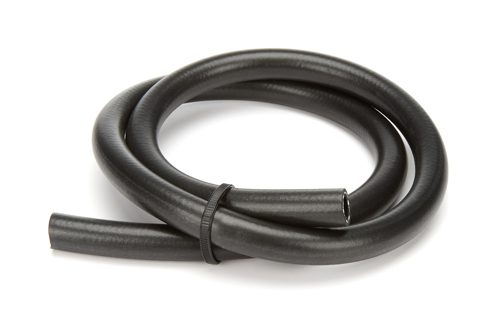 [FRG833006] Fragola - #6 Push-Lite Hose 3ft Hi-Temp - Black
