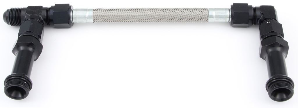 [FRG920022-BL] Fragola - #6 Pro Stock Fuel Line Kit 4150 Black