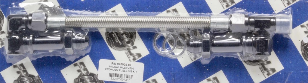 [FRG920025-BL] Fragola - #8 Pro Stock Fuel Line Kit - 4500 Series Black