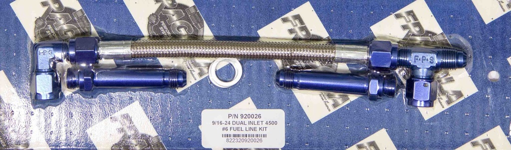 [FRG920026] Fragola - #6 Pro Stock Fuel Line Kit Demon