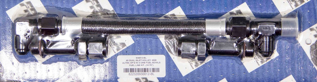 [FRG930012-BL] Fragola - #8 Fuel Line Kit Holley Ultra Hp 4500 Carbs