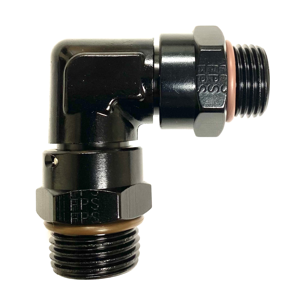 [FRG999607-BL] Fragola - 90-Deg Male Orb Adapter Fitting #10 To #12