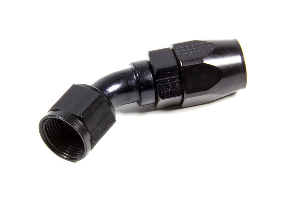[FRG104510-BL] Fragola - Hose Fitting #10 45 Deg Pro-Flow Black