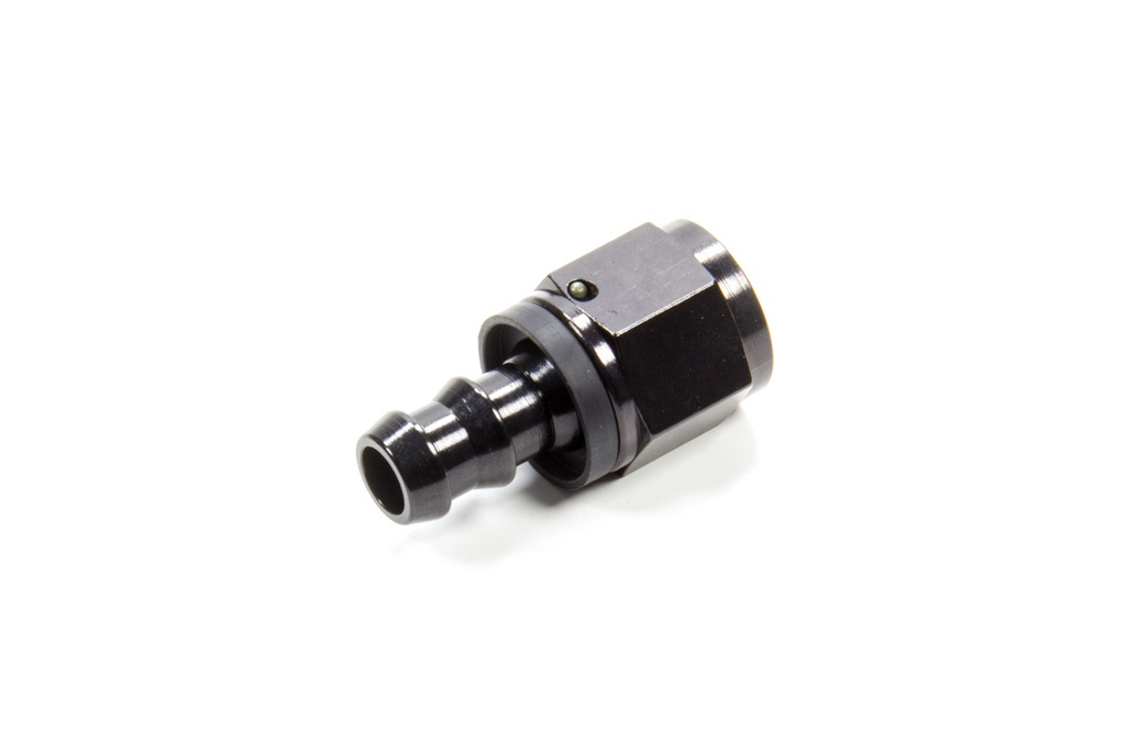 [FRG200109-BL] Fragola - Hose Fitting Push Lock #10 Str To #8 Hose Black