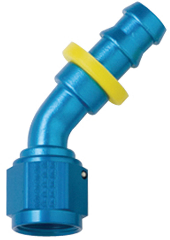 [FRG204510] Fragola - Hose Fitting #10 45 Deg Push Lock