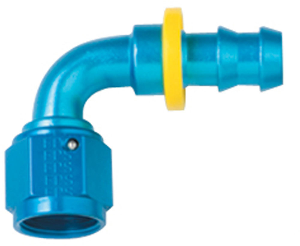 [FRG209004] Fragola - Hose Fitting #4 90 Deg Push Lock