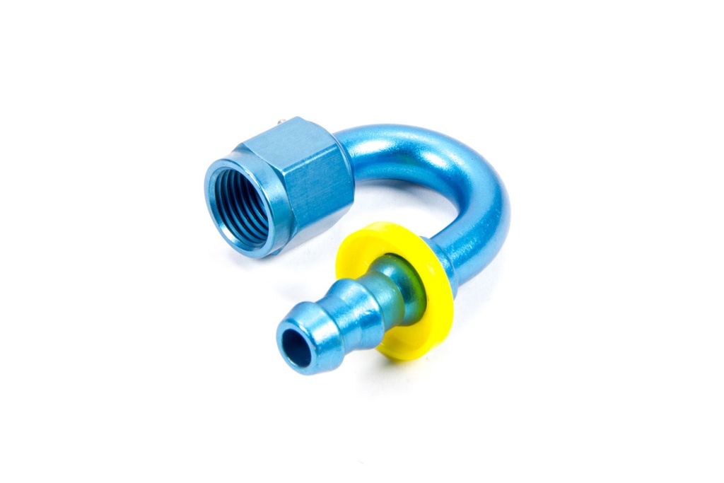[FRG218006] Fragola - Hose Fitting #6 180 Deg Push Lock