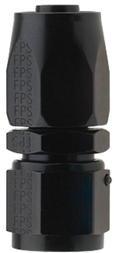 [FRG220110-BL] Fragola - Hose Fitting #10 Str Pro-Flow Black