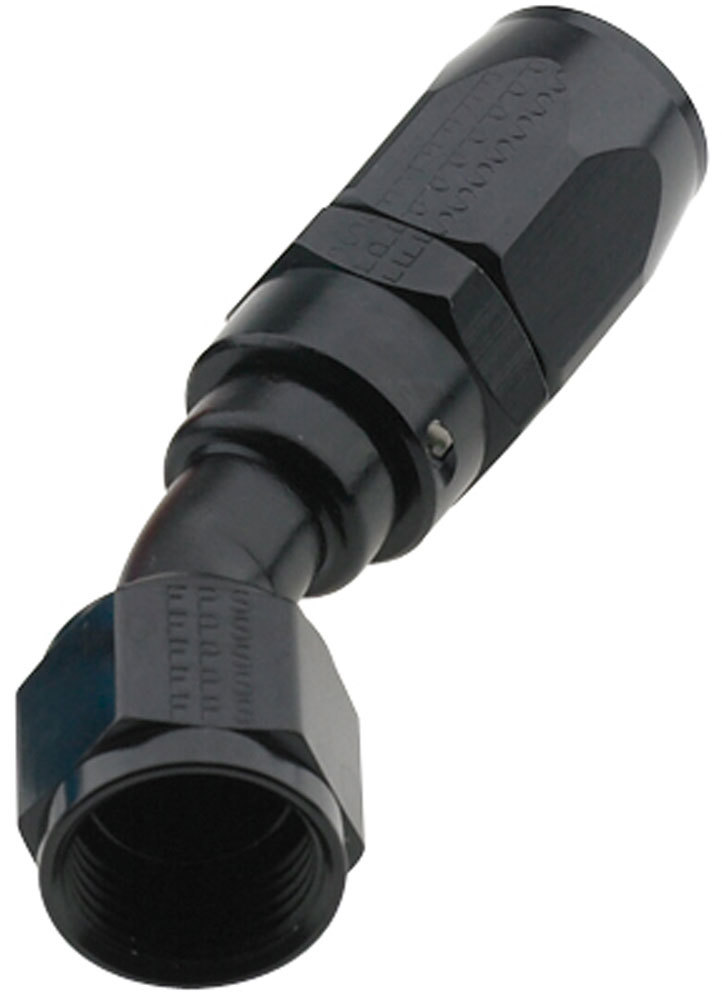 [FRG223008-BL] Fragola - Hose Fitting #8 30 Deg Pro-Flow Black