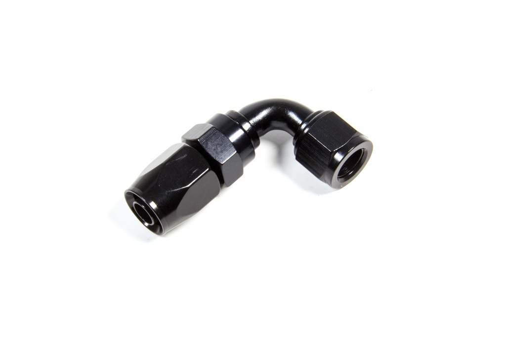 [FRG229005-BL] Fragola - Hose Fitting #6 90 Deg. To #8 Hose Black