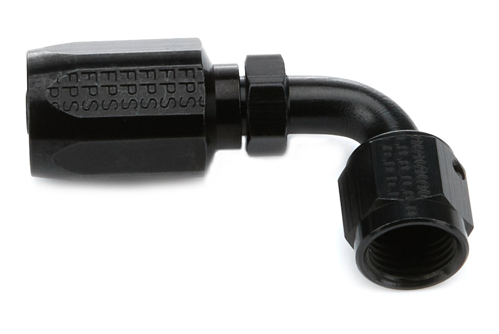 [FRG259106] Fragola - #6 X 90 Degree Hose End Aluminum Black Only
