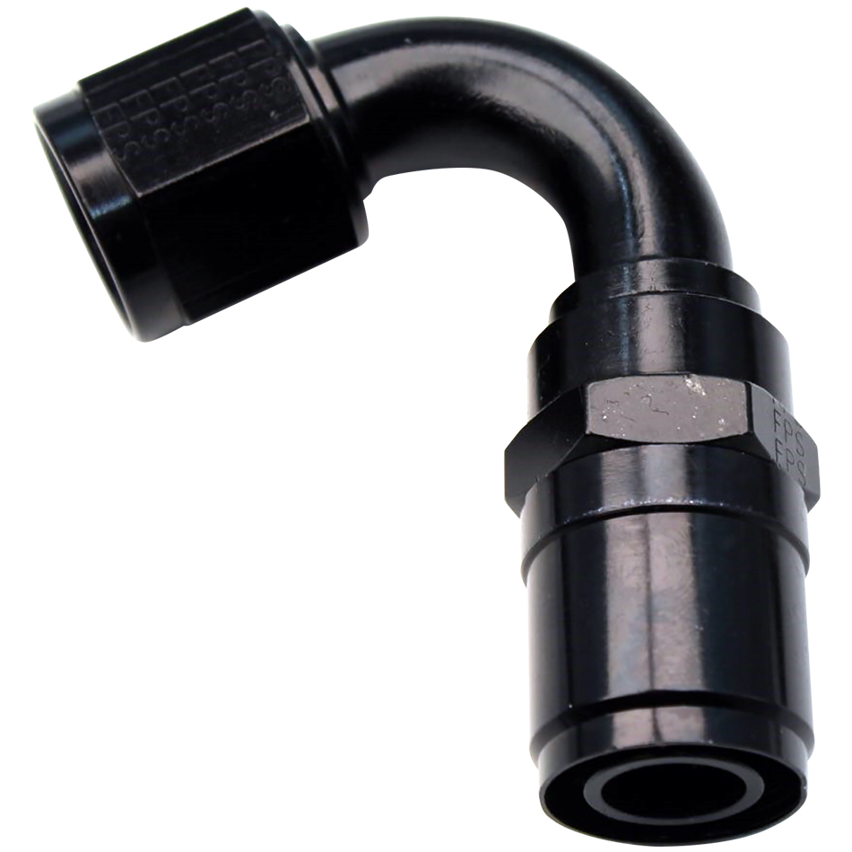 [FRG2612006] Fragola - #6 Race-Rite Crimp-On Hose End 120-Degree