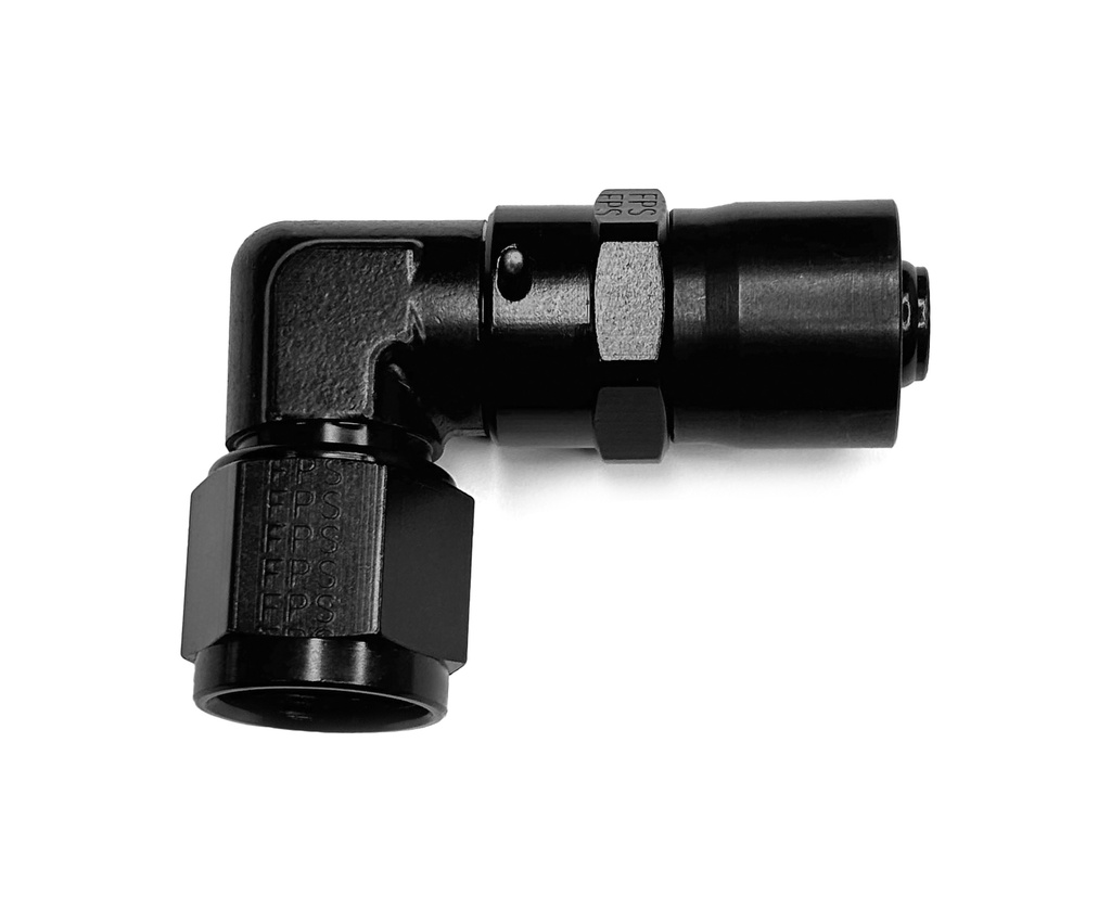 [FRG3109112] Fragola - #12 90-Deg Crimp Hose Fitting