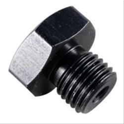 [FRG481428-BL] Fragola - #8 Port Plug 3/4-16 Black W/ 1/8 Fpt Port